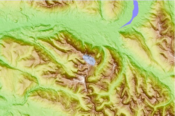 Surf breaks located close to Whitehorse Mountain