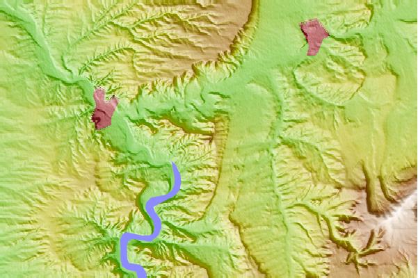 Surf breaks located close to Wilkins Peak