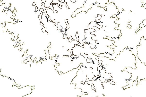 Mountain peaks around Wolf's Head (Wind River)