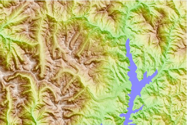 Surf breaks located close to Ycatapom Peak