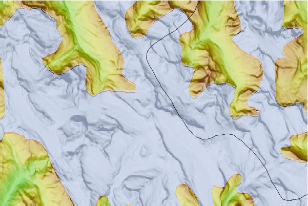 Surf breaks located close to Younghusband Ridge