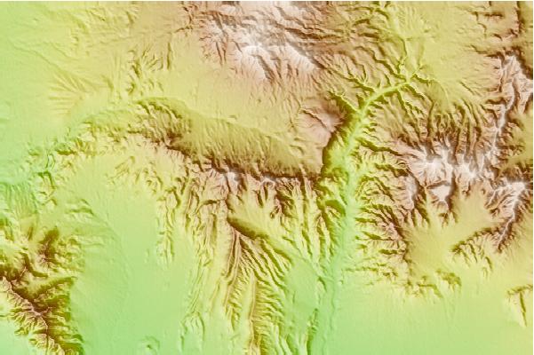 Surf breaks located close to Yucca Mountain