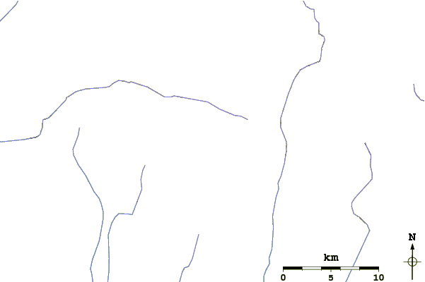 Roads and rivers around Yucca Mountain