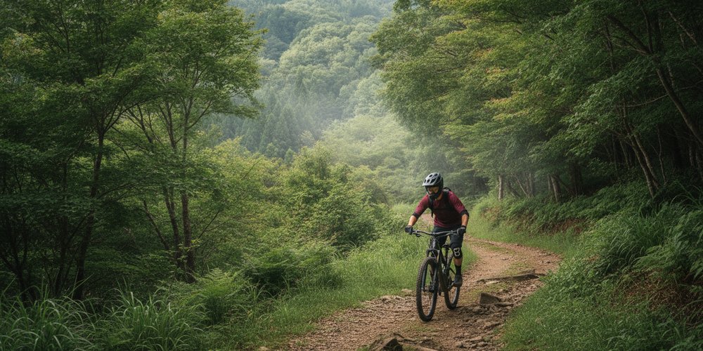 UP MTB Park in Kannabe