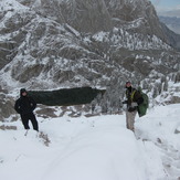 Above Mirror Lake on the Whitney Summit Trail, Mount Whitney