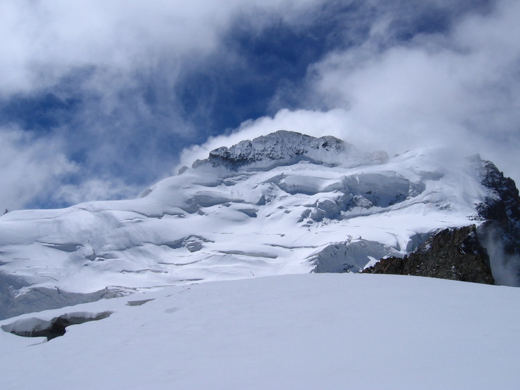 Barre des écrins from Pic de Roche Faurio, Ecrins