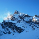 Kościelec peak in winter, Koscielec