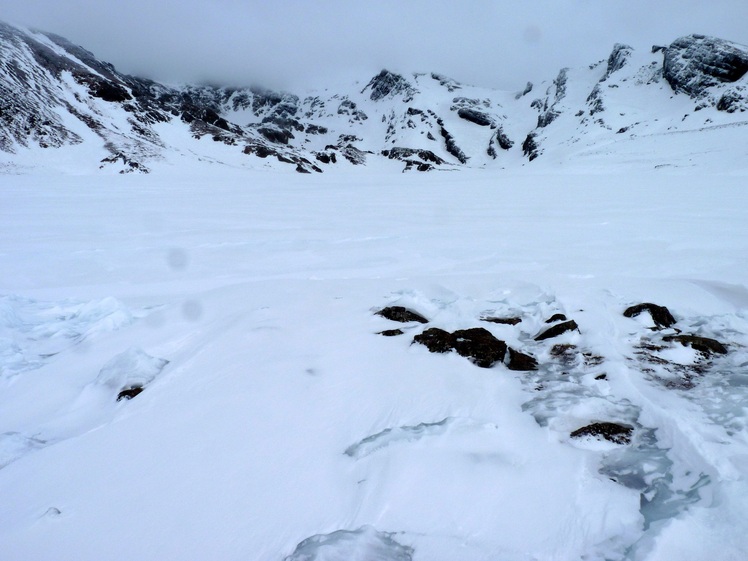 laguna congelada