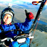 Soaring high above Croagh Patrick's summit