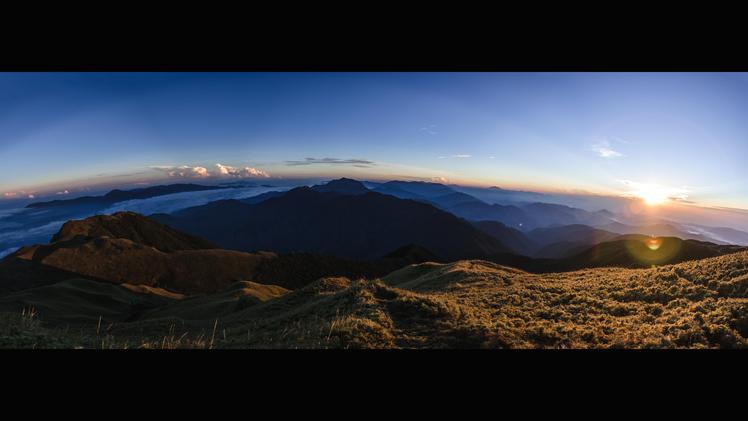 View from the summit of Mt. Pulag, Mount Pulag