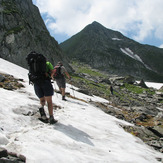 Summer snow, Moldoveanu