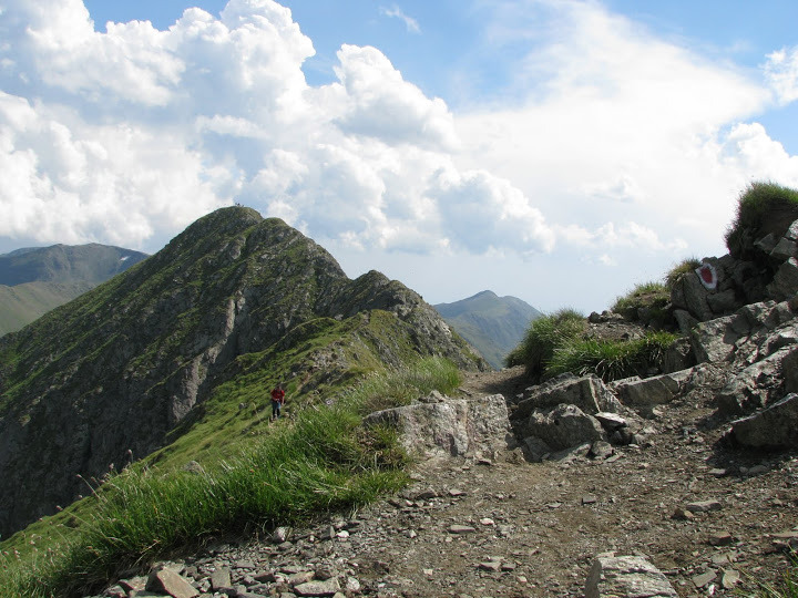 Vistea Mare from the top of Moldoveanu