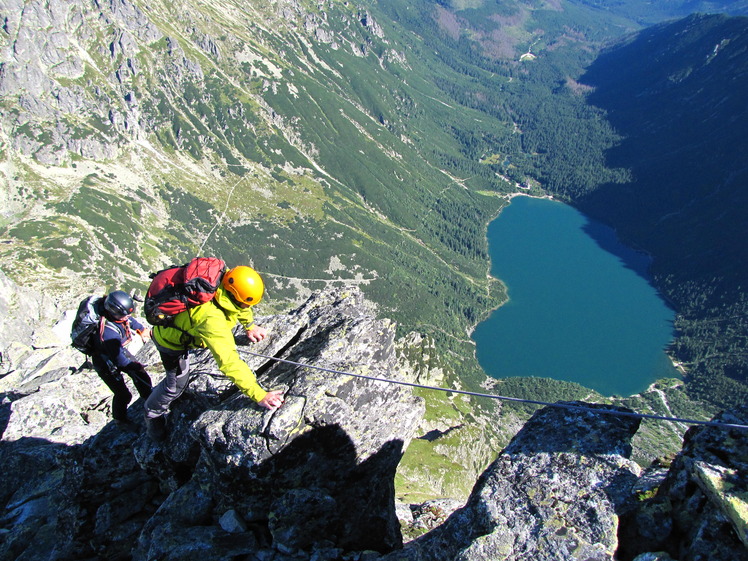 Veľký Mengusovský štít  summit ridge, Mięguszowiecki Szczyt Wielki