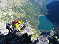 Veľký Mengusovský štít  summit ridge, Mięguszowiecki Szczyt Wielki photo