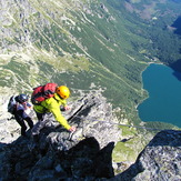 Veľký Mengusovský štít  summit ridge, Mięguszowiecki Szczyt Wielki