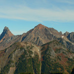 Border Peaks, Larrabee and The Pleiades, Mount Larrabee