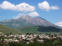 Mount Didi Abuli, the highest point of Abul-Samsari mountain Range photo