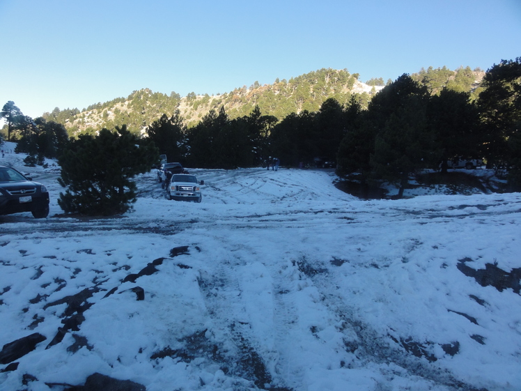 Stunning morning in La Calle, Nevado de Colima