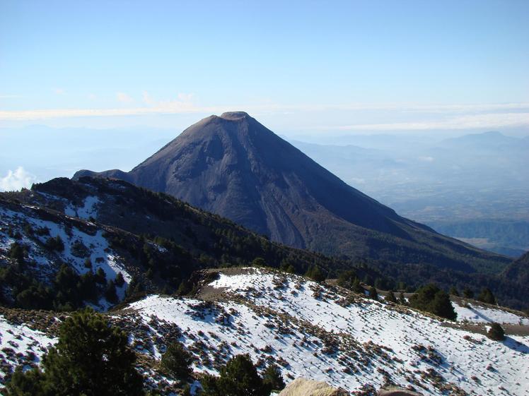 Snow and amazing view, Nevado de Colima