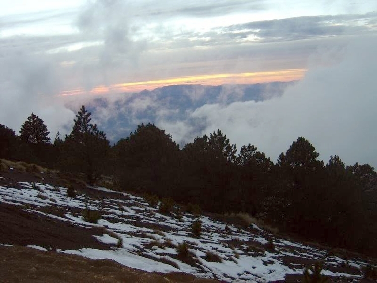 Sunrise, Nevado de Colima