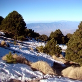 The snowy mountain, Nevado de Colima