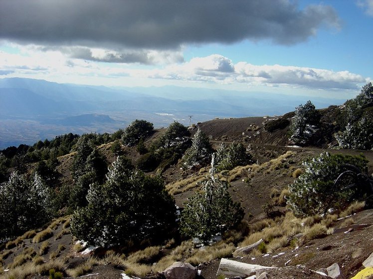 When there is no snow, Nevado de Colima