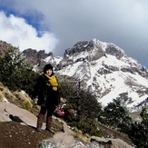 Very near the peak, Nevado de Colima