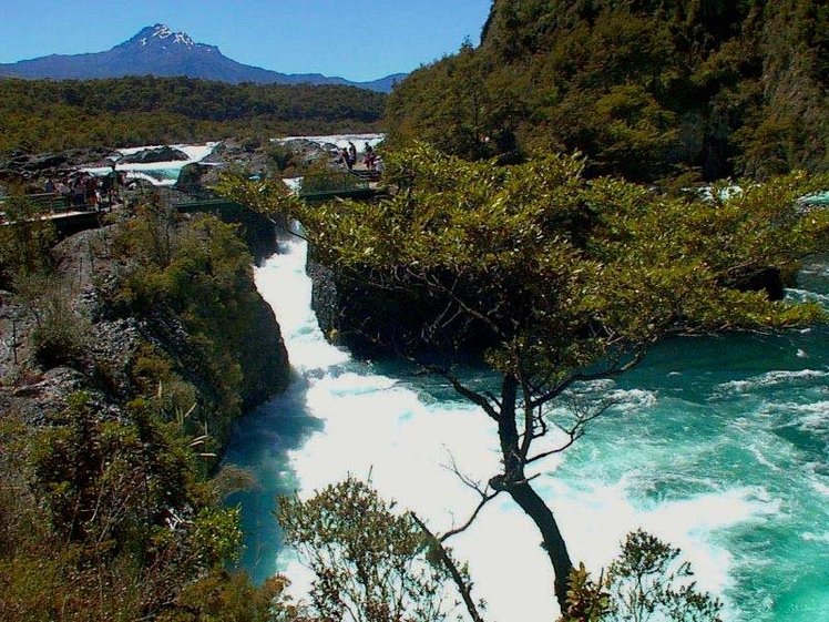 Petrohue Chile Patagonia, Cerro Azul (Chile volcano)