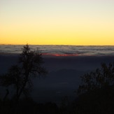 Amazing sinrise up of Nevado, Nevado de Colima