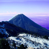 Very near the volcano of fire, Nevado de Colima