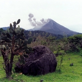 Fire Volcano ash and fumaroles, Nevado de Colima