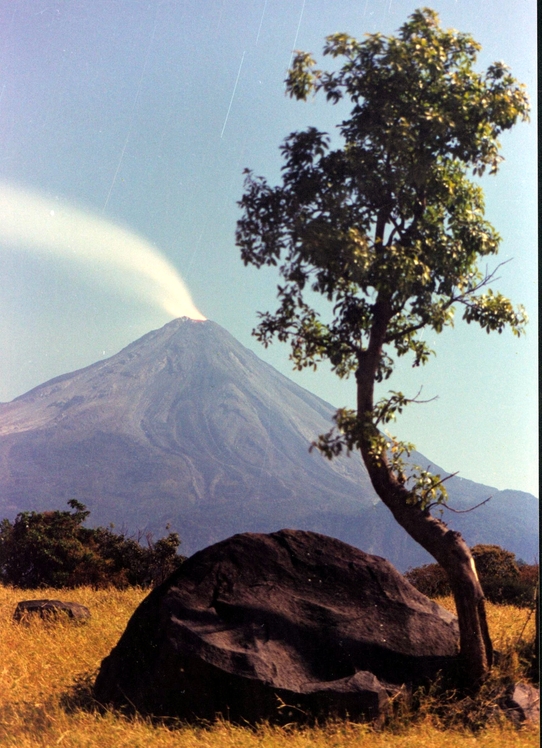 The Colima Volcano of Fire, Nevado de Colima