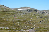 Mt Kosciuszko track, Mount Kosciusko photo