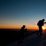 Amancer en el Lanin, Volcan Lanin