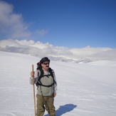 Cloud on top of Binalood, Mount Binalud