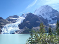 Berg Lake, Berg Glacier and Mt. Robson, Mount Robson photo