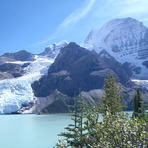 Berg Lake, Berg Glacier and Mt. Robson, Mount Robson