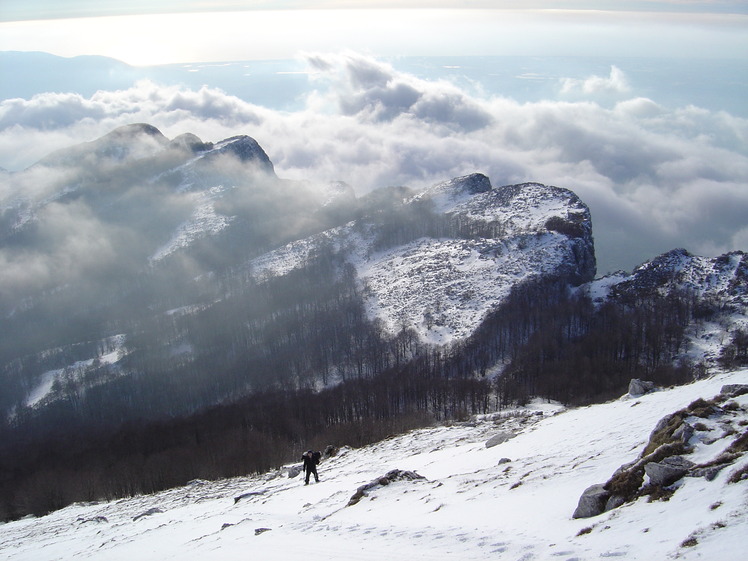 monte pizzuto, Alburni