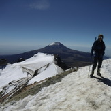 On the true summit of Ixta 31/10/11, Iztaccihuatl