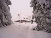 Mountain Hut On Turbacz photo