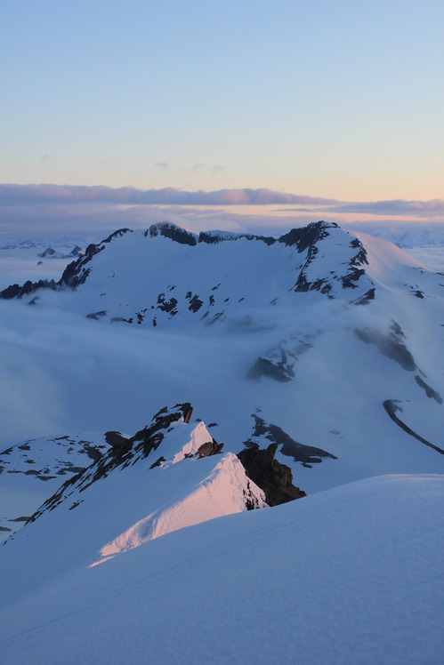 Mt Breakenridge summit, Mount Breakenridge