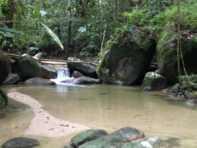 River, Gunung Angsi