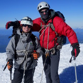 Cumbre del Vn Lanin www.rumbopatagonia.com, Volcan Lanin