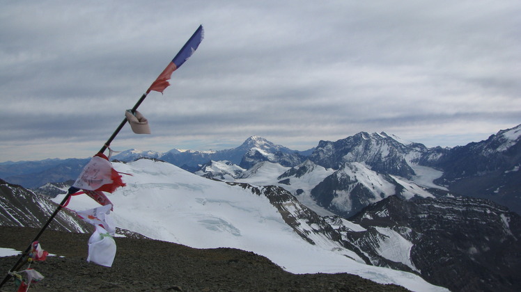 Plomo summit-Aconcagua, El Plomo