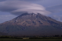 wind cloud, Mount Egmont/Taranaki photo