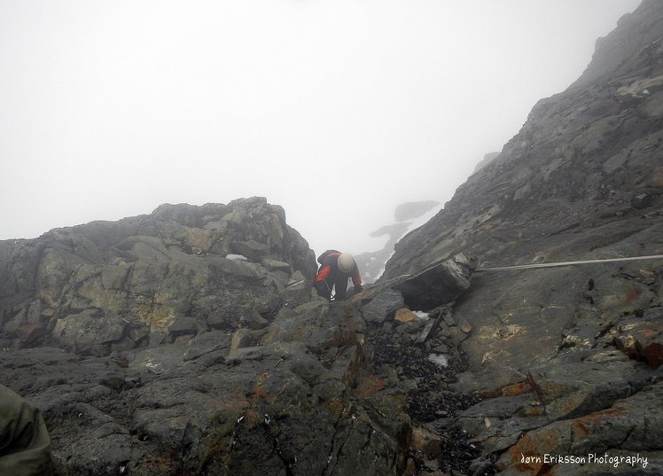 Climbing Margherita Peak on Mt. Stanley, Mount Stanley or Margherita