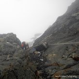 Climbing Margherita Peak on Mt. Stanley, Mount Stanley or Margherita