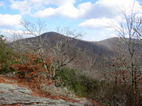 Brasstown Bald from Arkarqua Trail in Winter photo