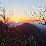 Sunset From The Arkarqua Trail, Brasstown Bald