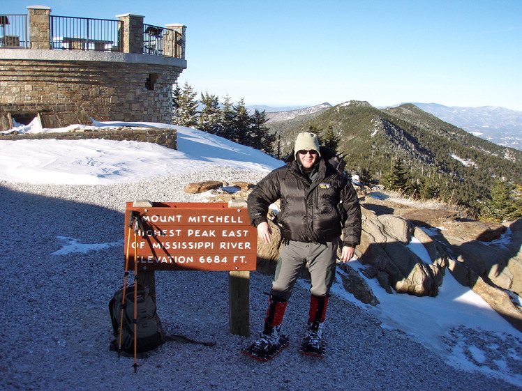 Mount Mitchell Summit in Winter, Mount Mitchell (North Carolina)